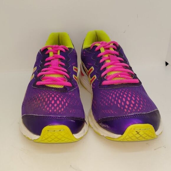 ASICS Gel Storm 2 Womens Pre-owned Purple/Pink Running Sneakers - sz. 6 - Picture 3 of 7